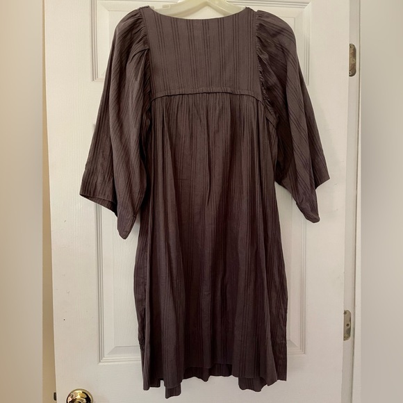 MNG Suit Dark Grey Embroidered Dress - Picture 2 of 7